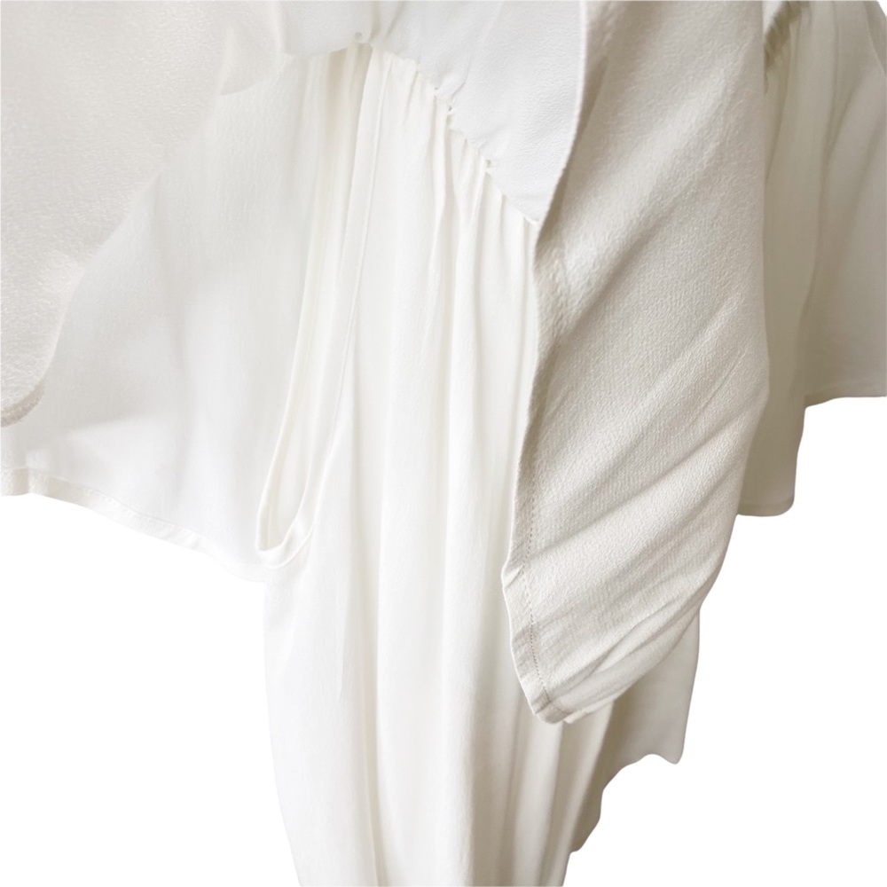 Anthropologie Holding Horses White Off Shoulder Blouse Top Small - Picture 10 of 11